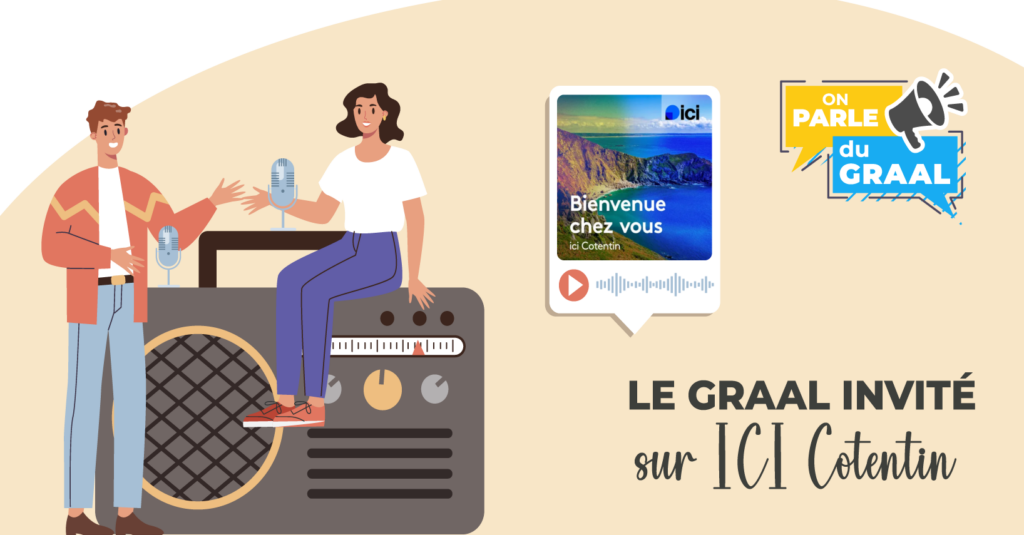 On parle du Graal sur Ici Contentin !